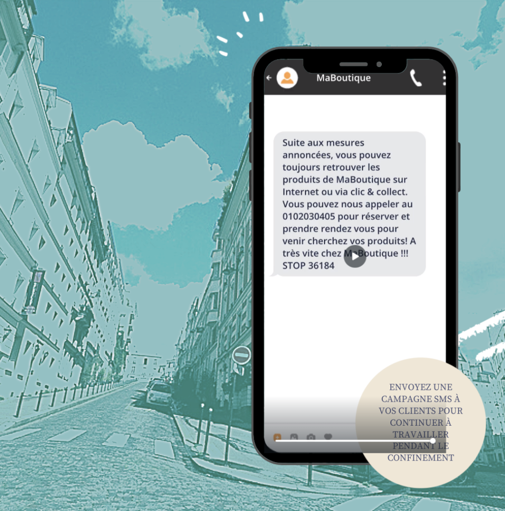 Sortie de confinement sms