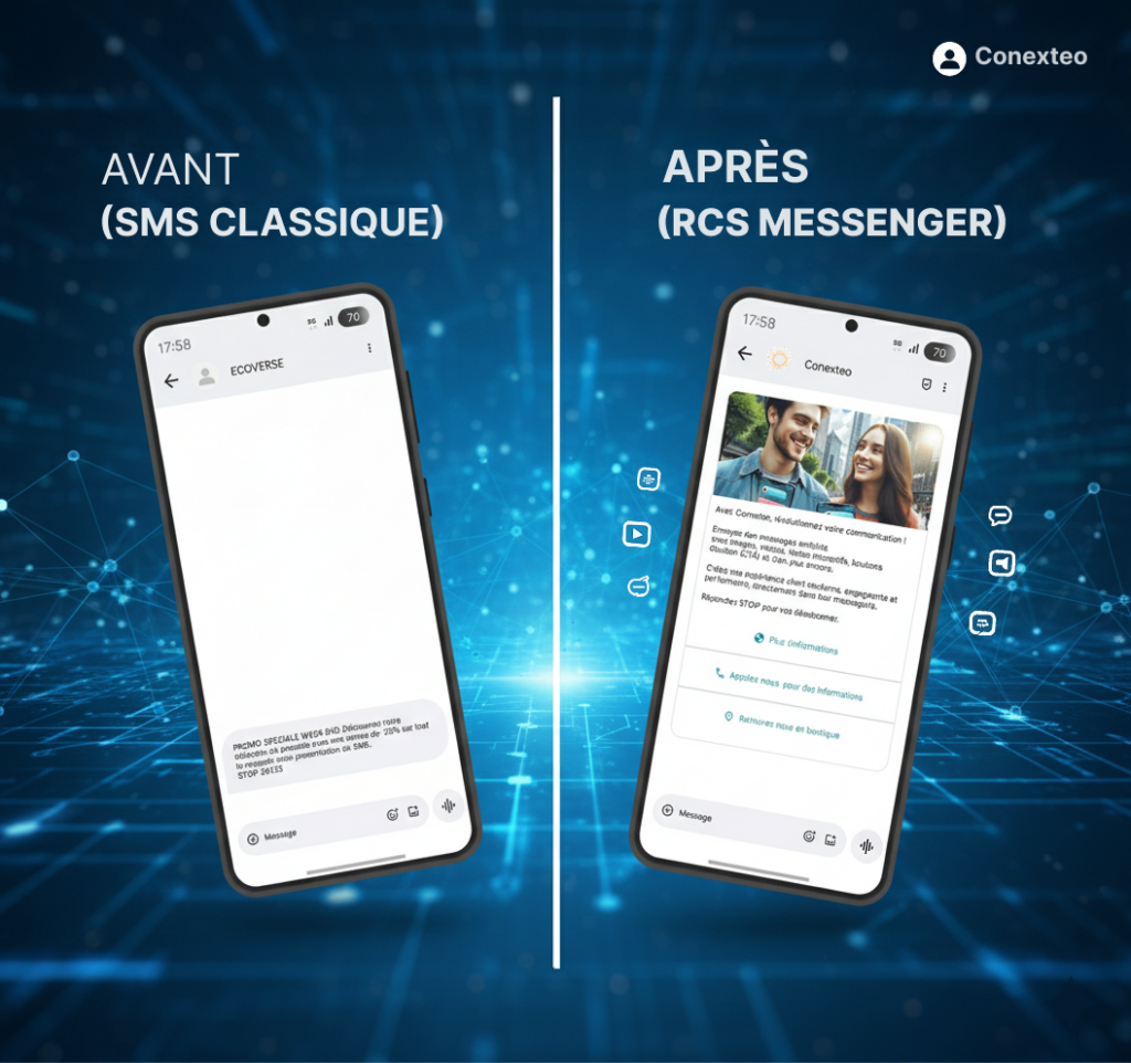 SMS vs RCS Entreprise France
